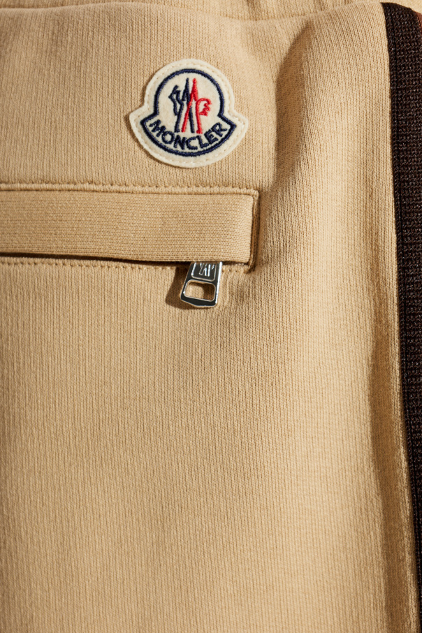 Moncler Shorts with logo patch | Men's | Vitkac
